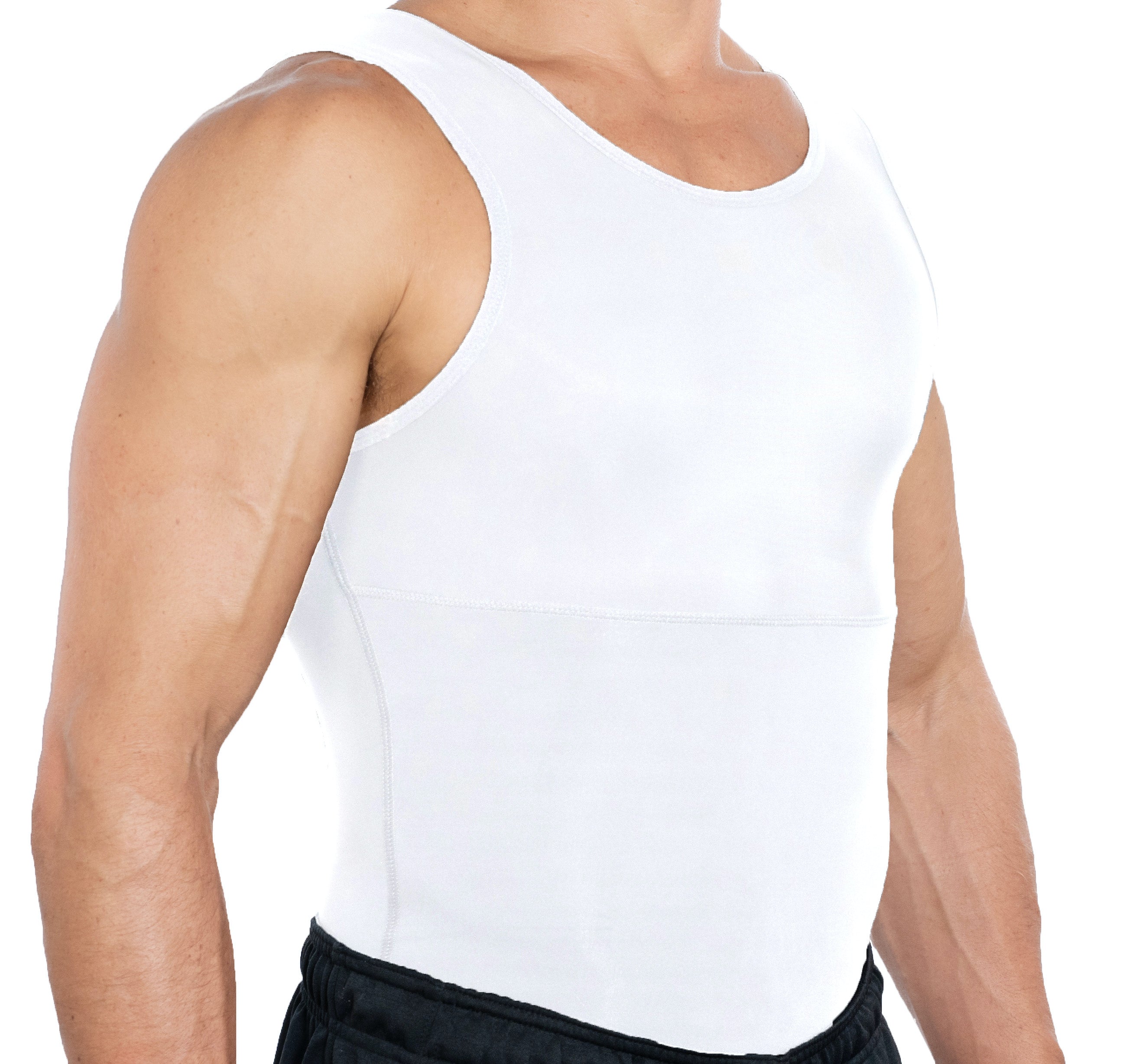 Max Men's Body Shaper Slimming Compression Tank Top