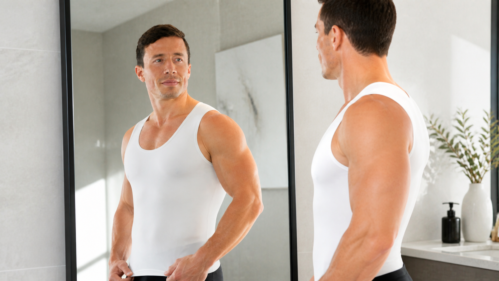 Does a compression shirt actually flatten gynecomastia