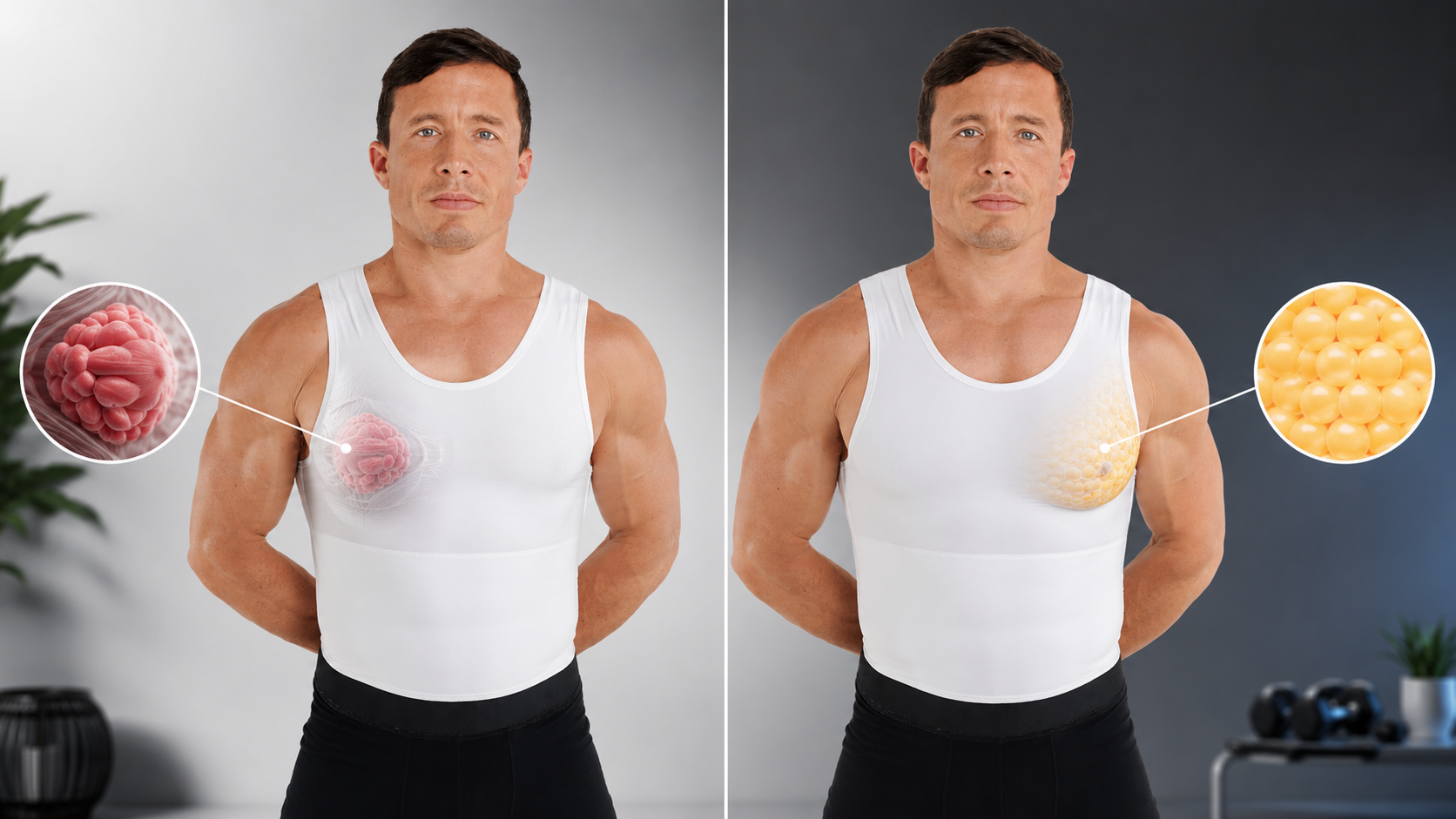 Gynecomastia vs. Pseudogynecomastia How to Tell the Difference