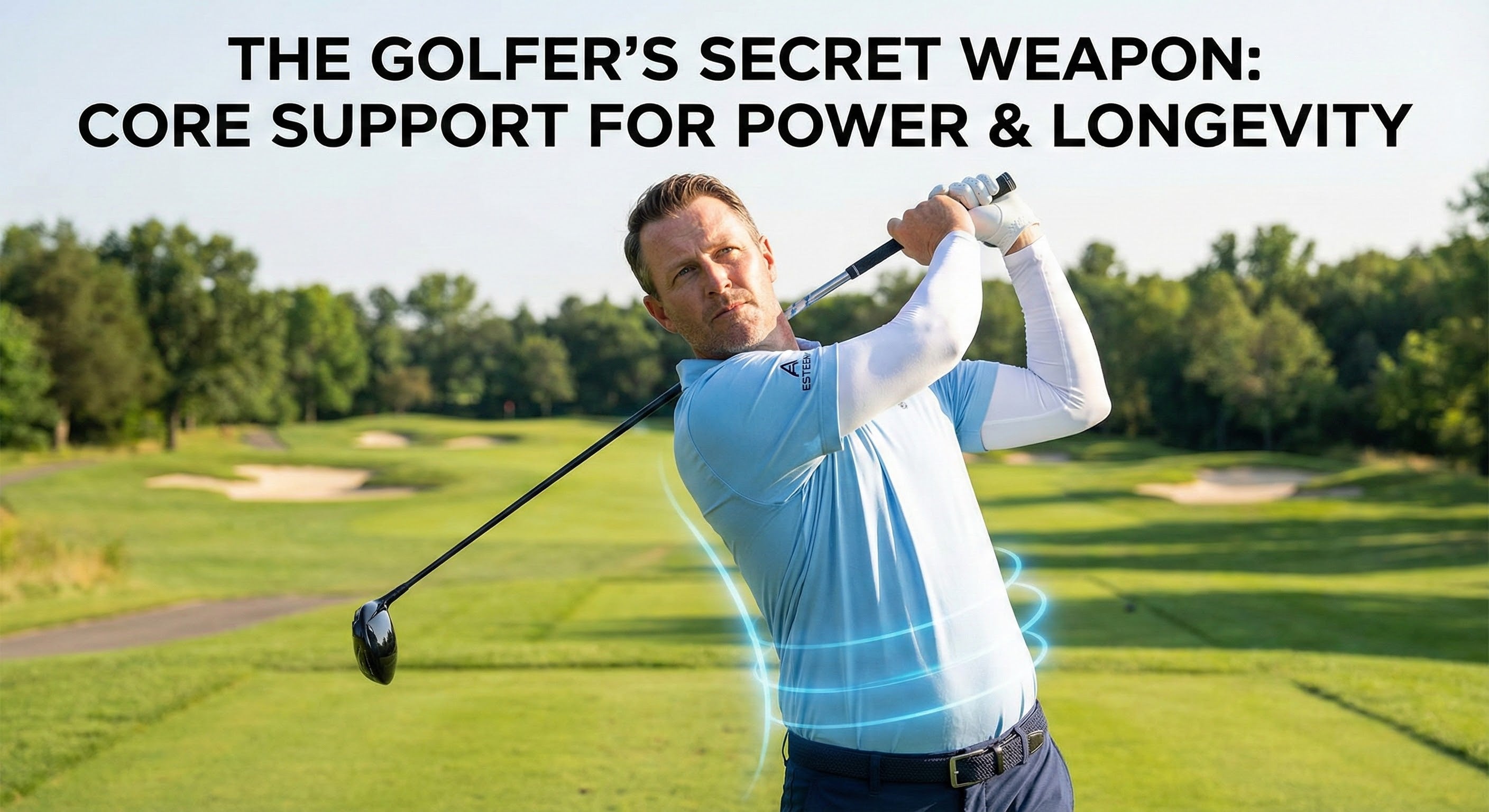 golf support undershirt compression shirt base layer posture back support