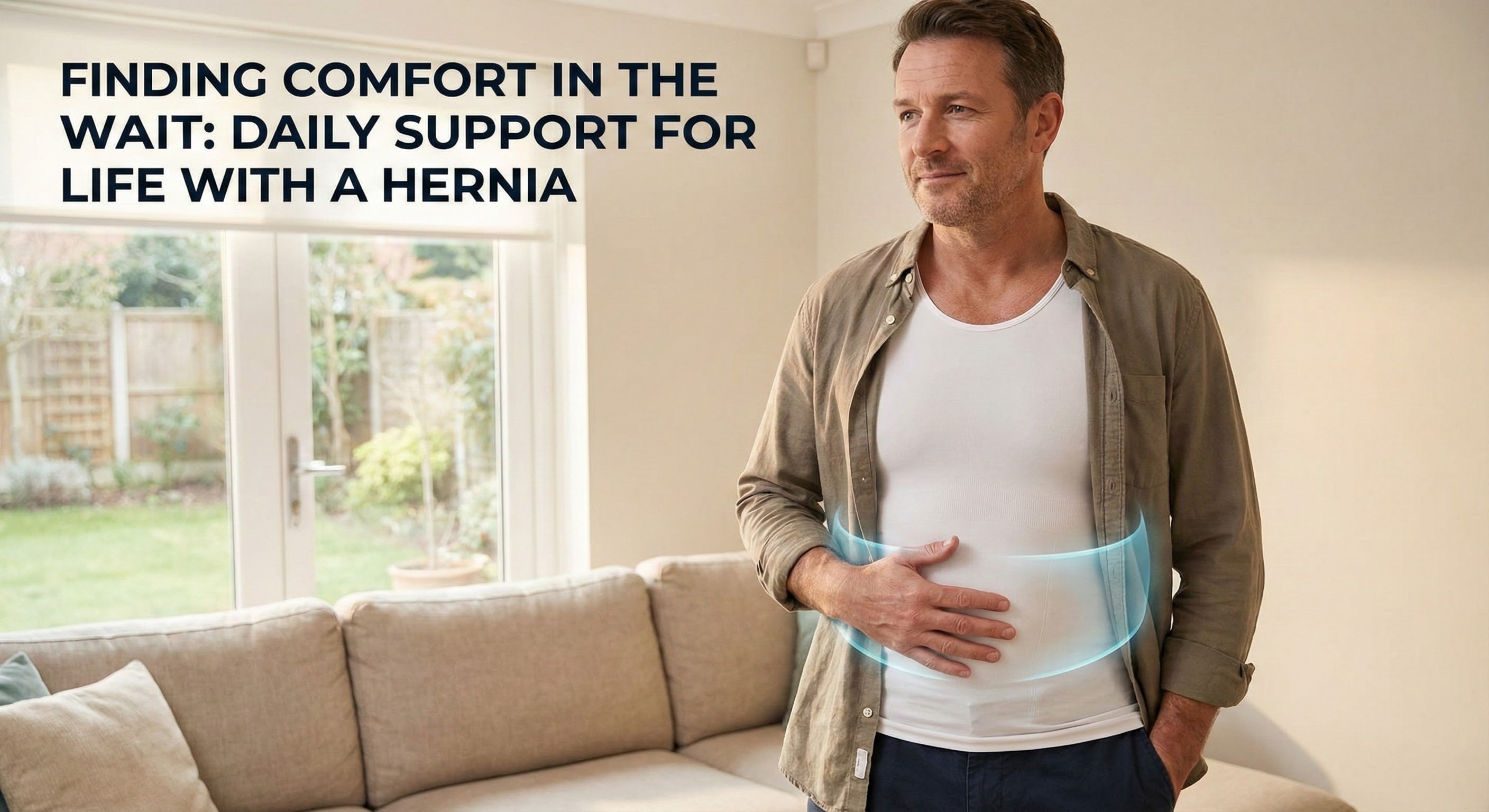 hernia support undershirts and compression