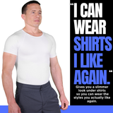 UltraSlim Slimming Compression Shirts Body Shaper Shirt