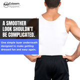 Max Men's Body Shaper Slimming Compression Tank Top