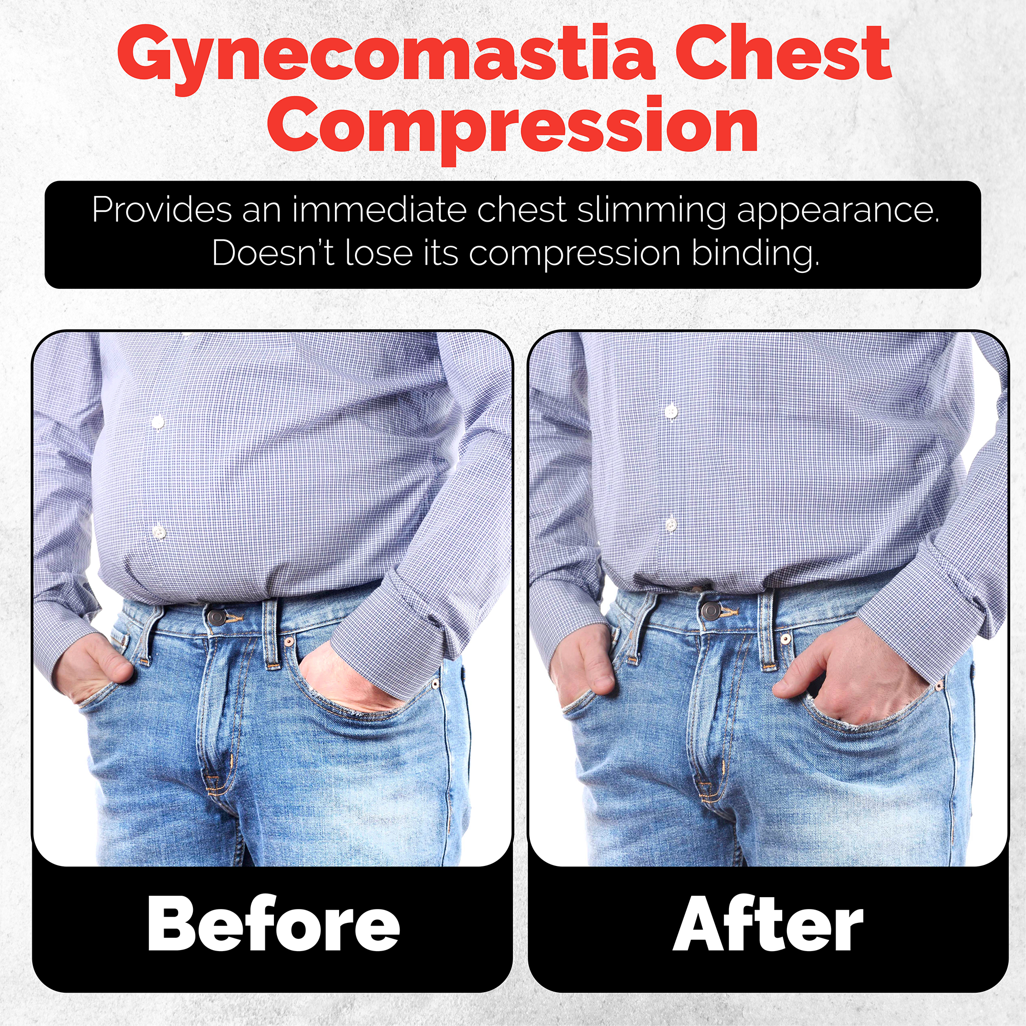 men's body compression shaper by esteem apparel