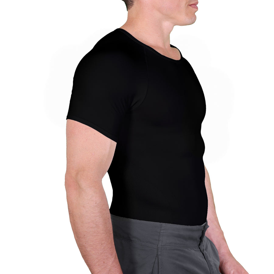 Ultra Slimming Compression Shirt Body Shaper Abs Undershirts