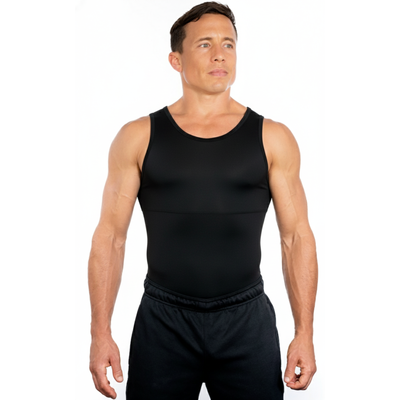 compression shirt under dress shirt UNDR Men's Posture Control Compression T-Shirt
