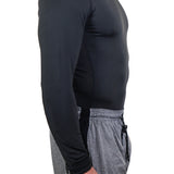 compression shirt long sleeve base layer men undershirt dry fit