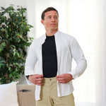 compression shirt long sleeve base layer men undershirt dry fit