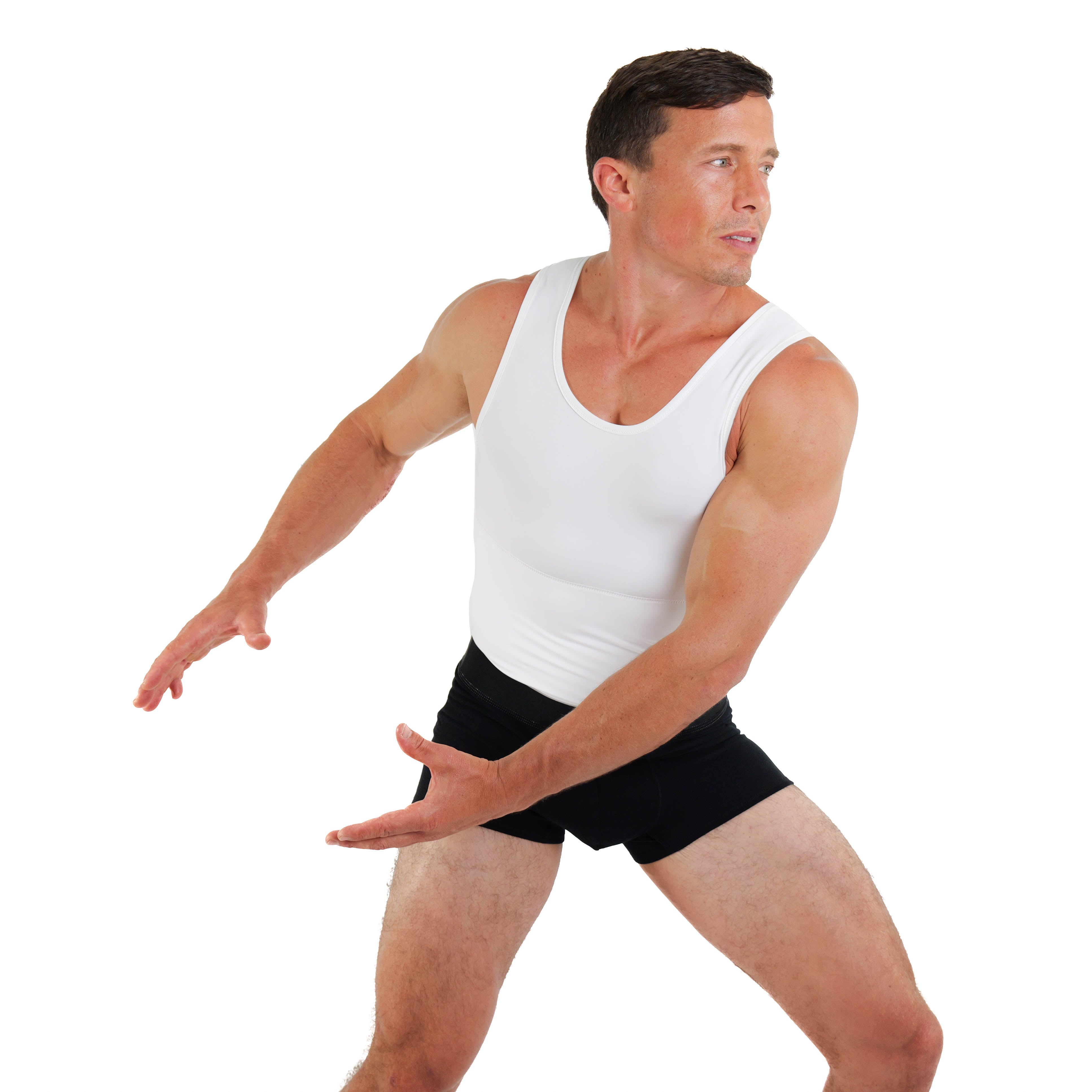 compression shirts for men shapewear binder for gynecomastia esteem apparel