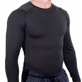 compression shirt long sleeve base layer men undershirt dry fit
