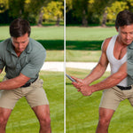 golf posture back support undershirt base layer