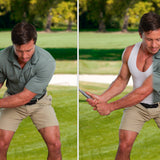 golf posture back support undershirt base layer