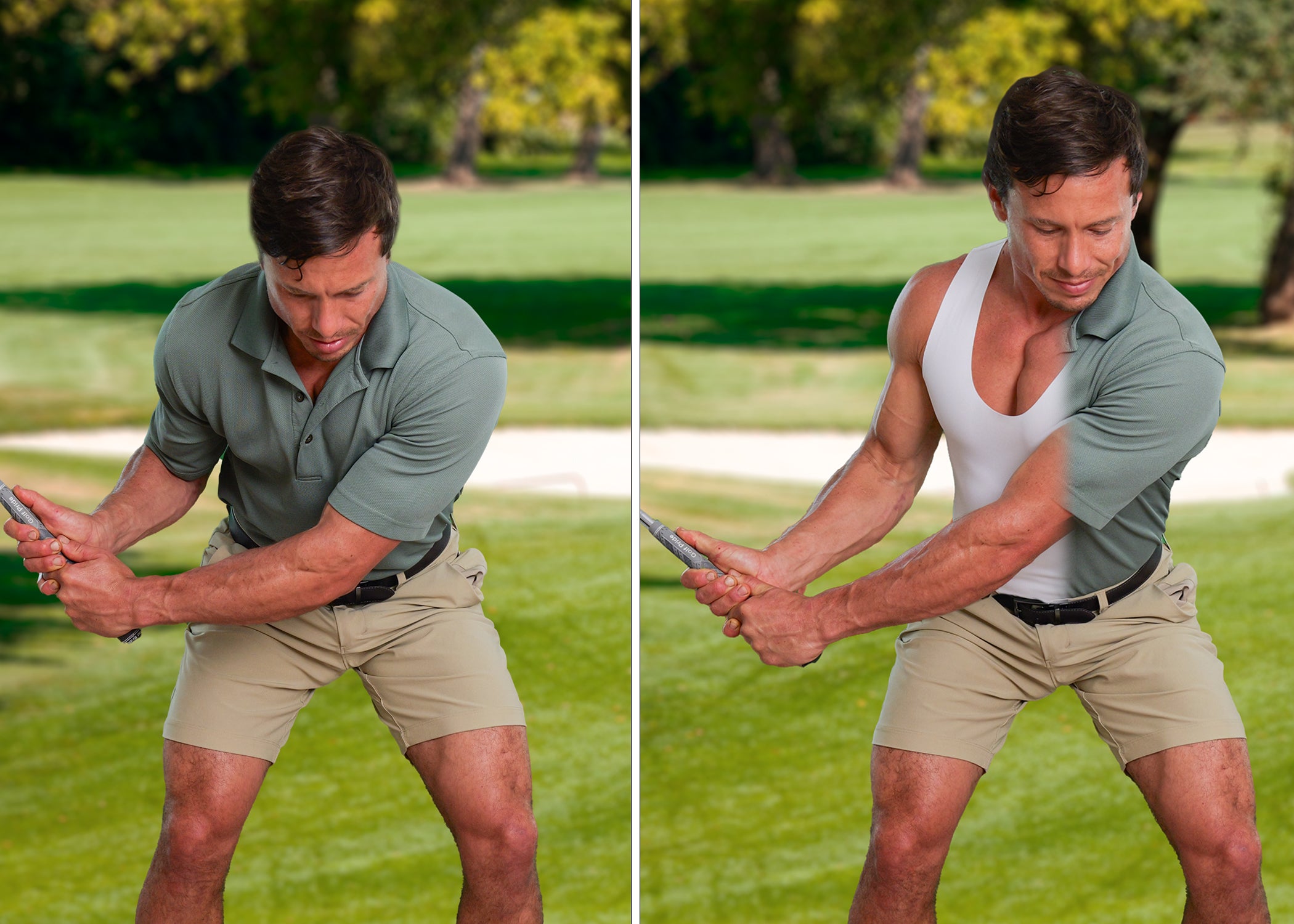 golf posture back support undershirt base layer