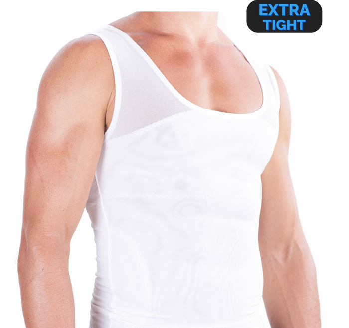gynecomastia compression shirt front view