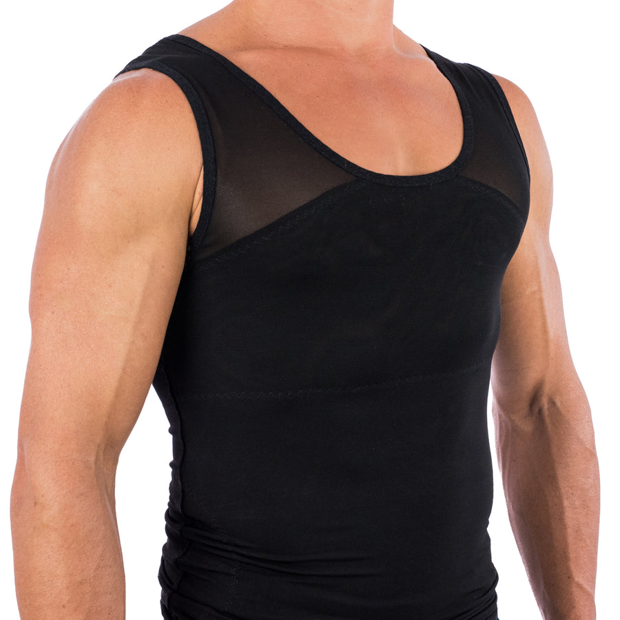 Men's Compression Undershirt - Shapewear Shirt for Men