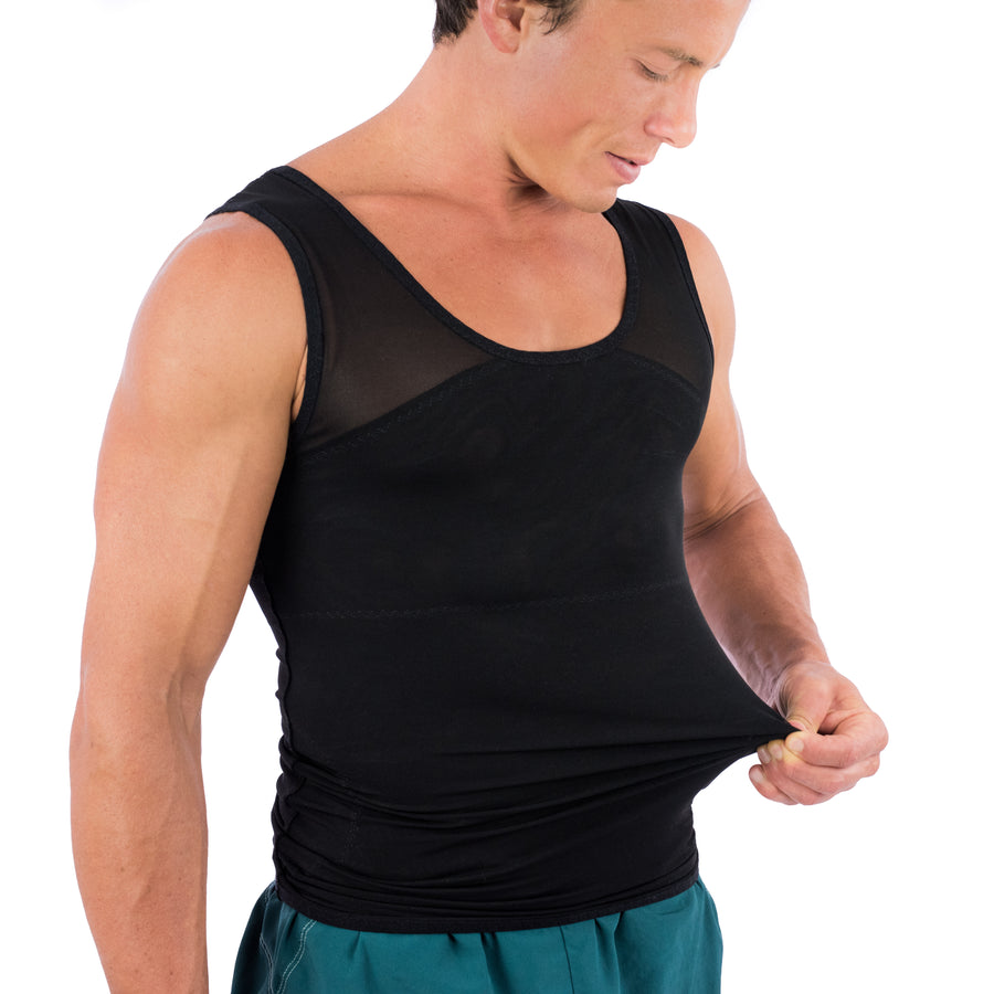 Gynecomastia Chest Binder Compression Shirts for Men